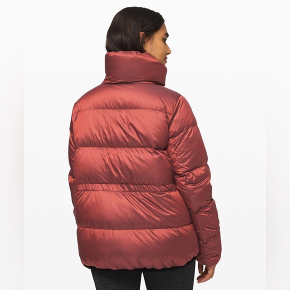 Lululemon Cloudscape Jacket, sunset orange, size 6 - Picture 2 of 12